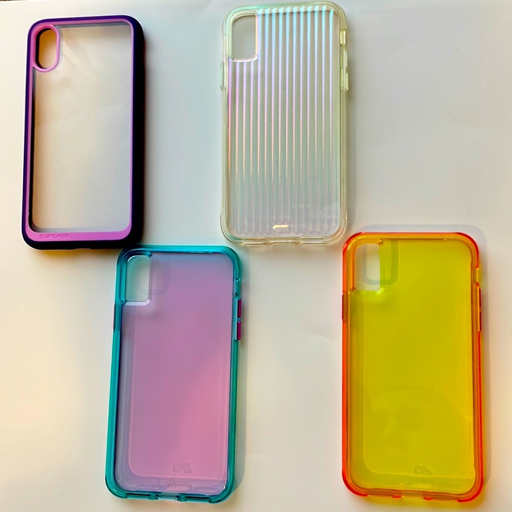 (Lot of 4) iPhone X/XS Cases
